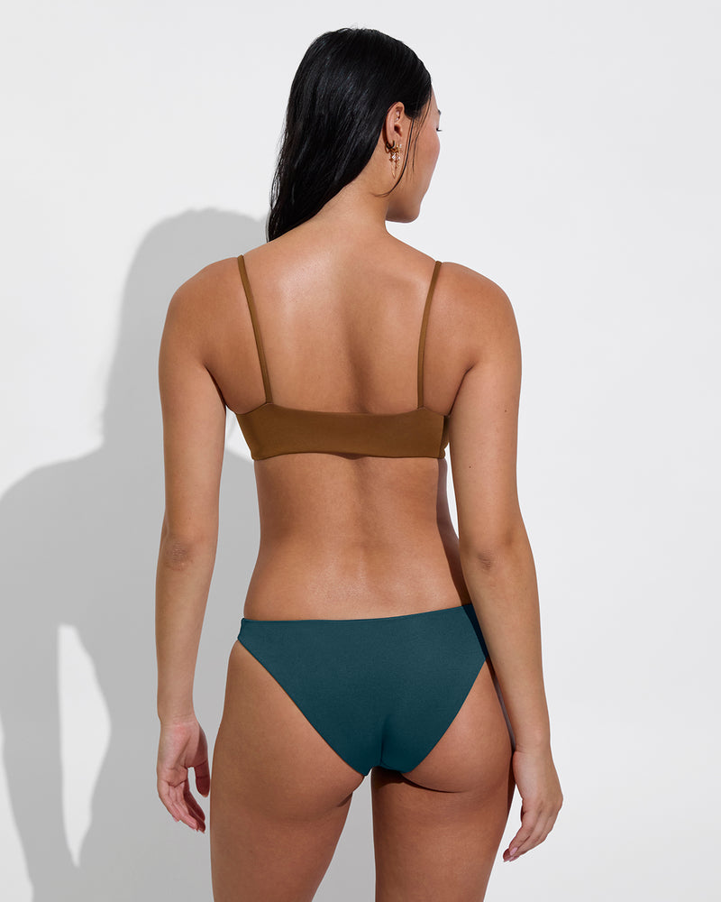Pool Days Top - Tan Lines + Wear To Bottom - Deep End (Size S) 