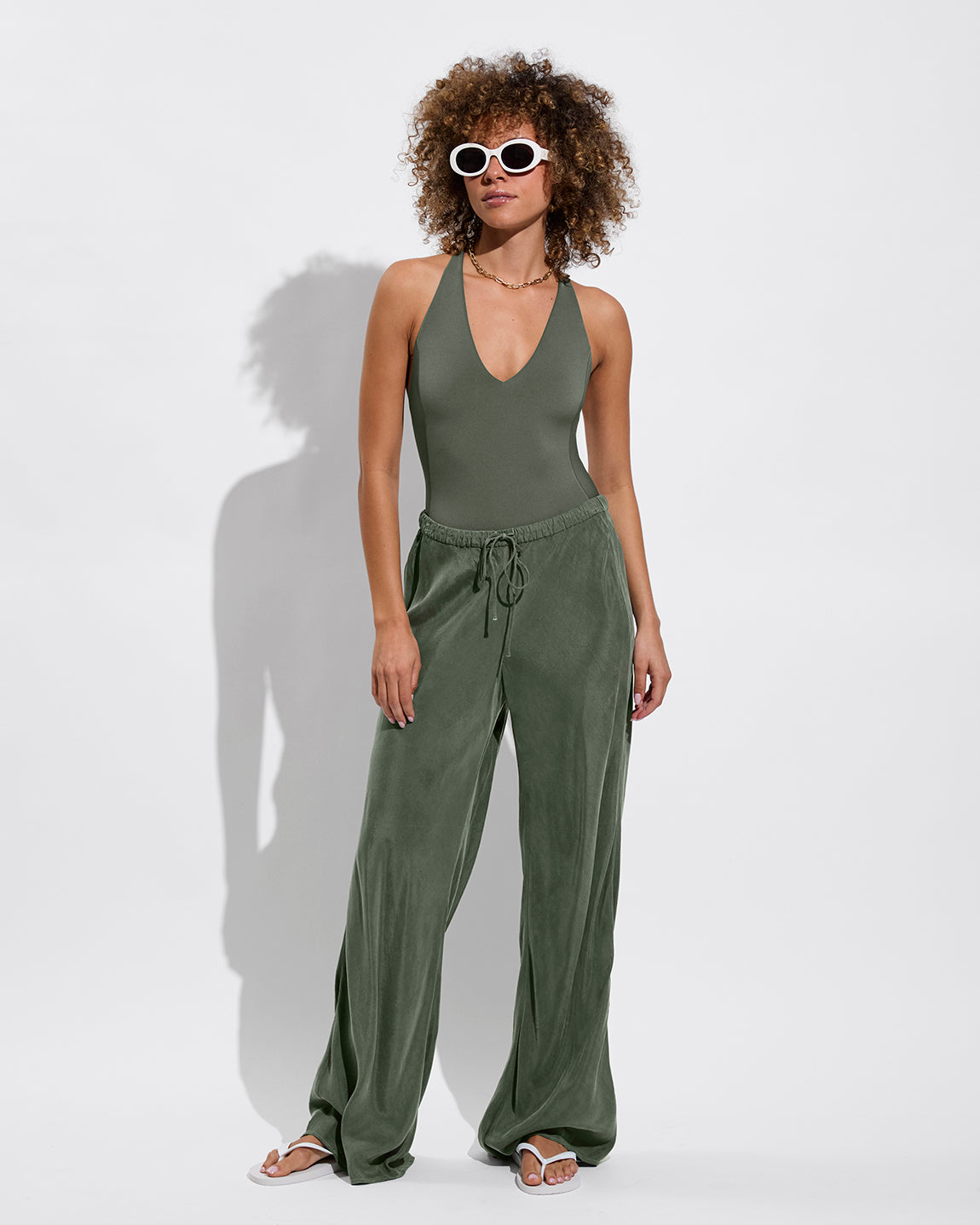 Weekender Suit + Journey Pant - Agave (Size S)