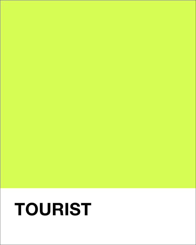 Tourist (Neon Yellow)