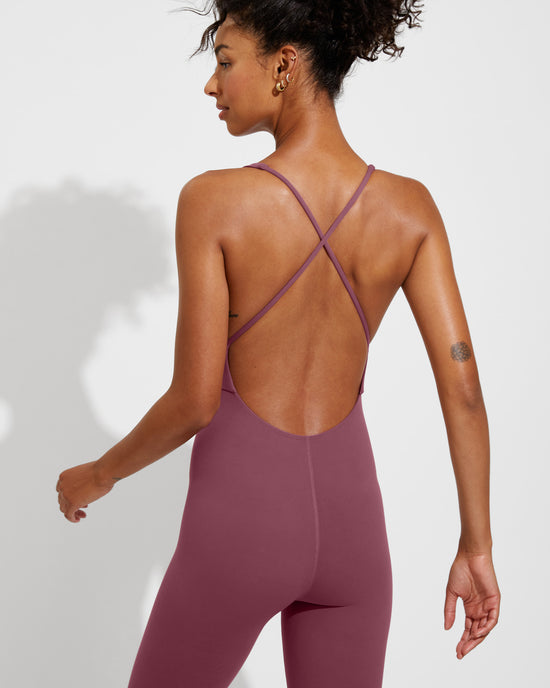 Weekender Playsuit 27" - Desert Plum (Size S)