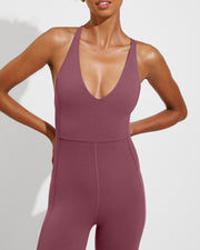 Weekender Playsuit 27" - Desert Plum (Size S)