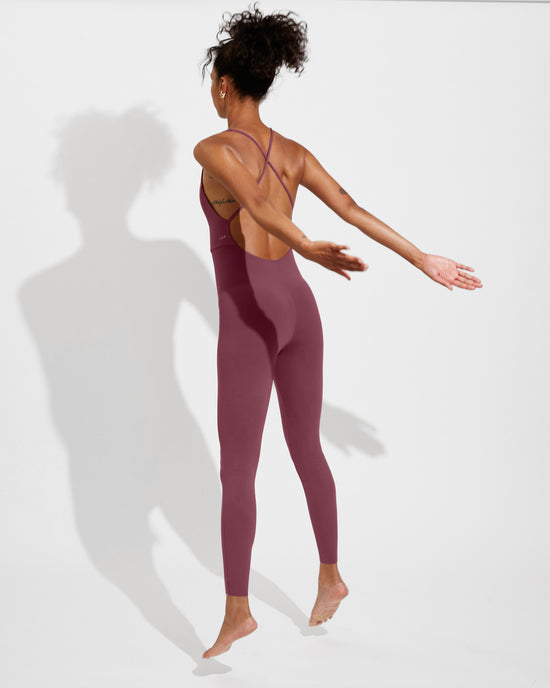 Weekender Playsuit 27" - Desert Plum (Size S)