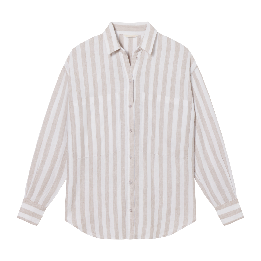 Getaway Button Down - Beach / Coconut