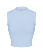 Rays Sleeveless Top - Blue Skies