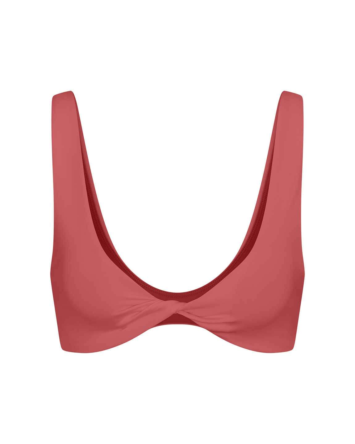 Twisted Plunge Top - Camp