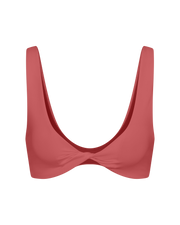Twisted Plunge Top - Camp
