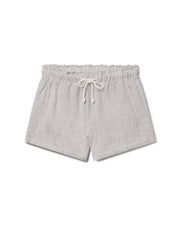 Getaway Short 5" - Coastal Stripe: Varsity / Coconut