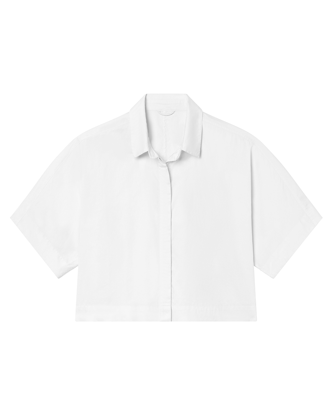 Tour Cropped Shirt - Coconut