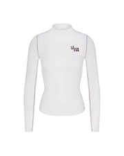 Rays LS Top * Long *Clare V Collab - Coconut / Cold Brew