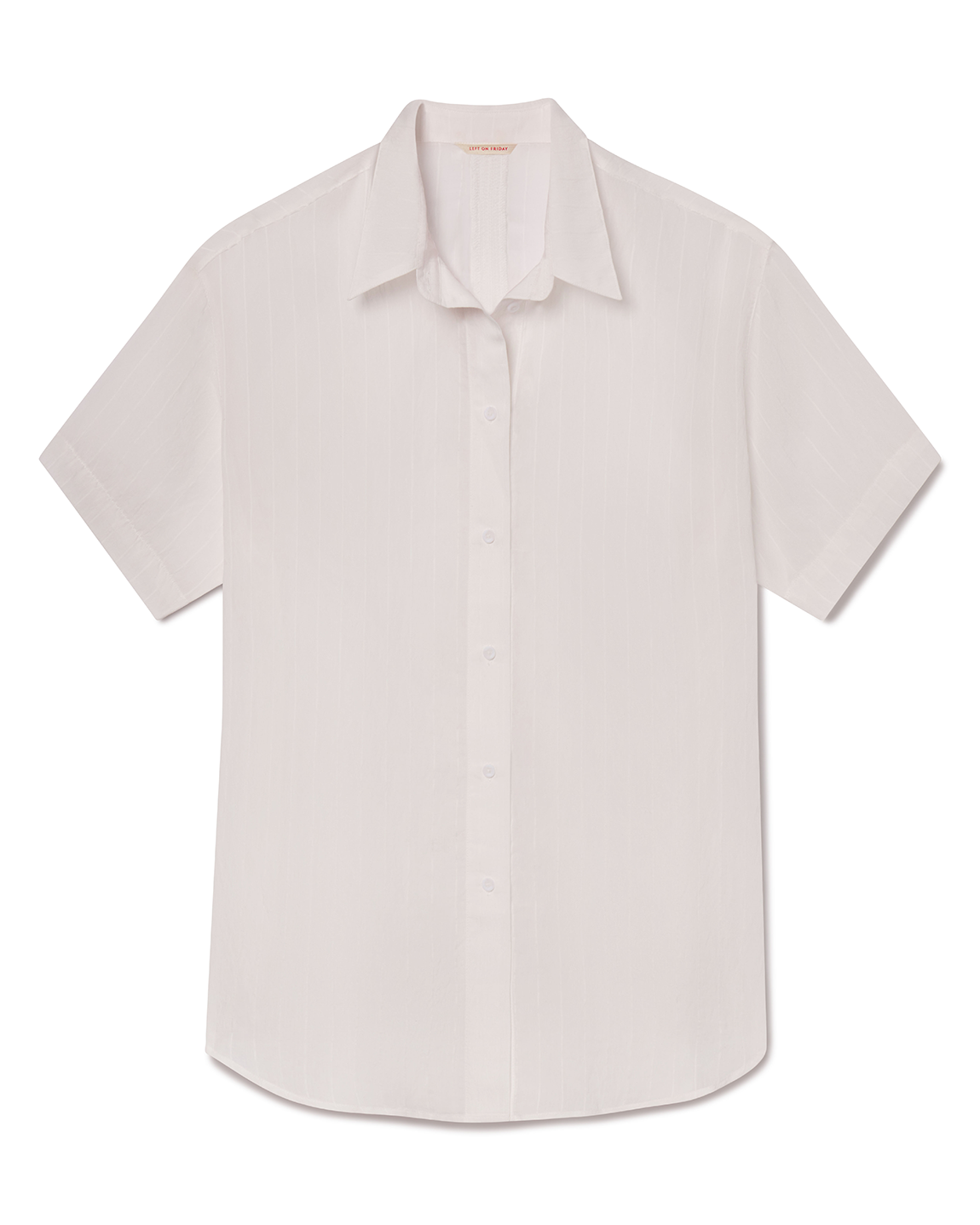 Day Trip Button Down *Sheer Stripe - Coconut