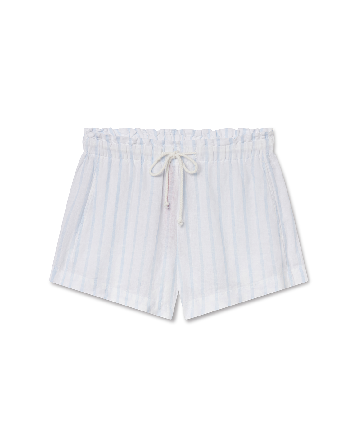 Getaway Short - Daybreak Stripe: Blue Skies / Coconut