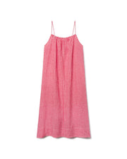 Leisure Maxi Dress - Gingham: Sweet Chili Heat / Coconut