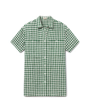 Getaway Mini Dress - Gingham: Tropics / Coconut