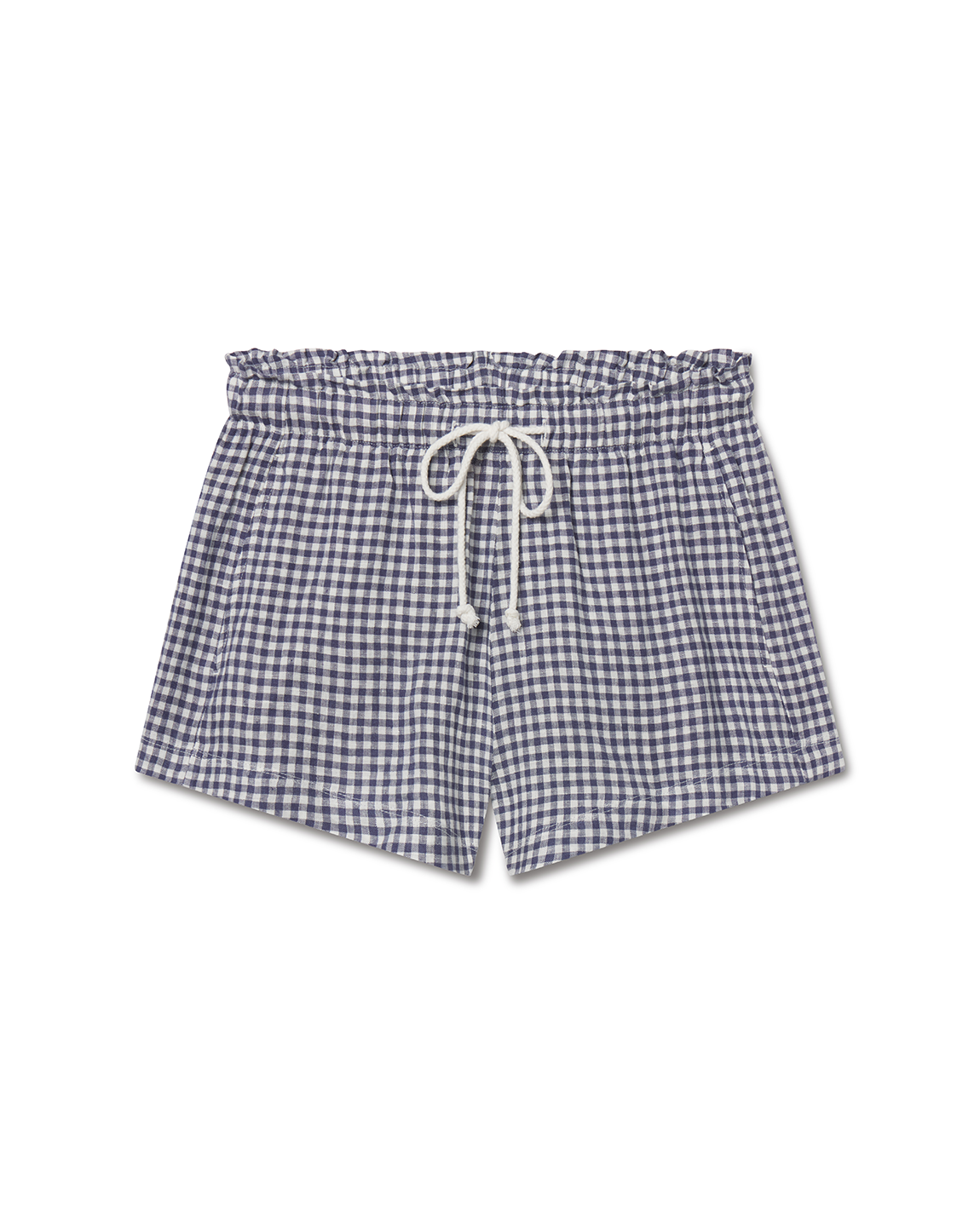 Getaway Short - Gingham: Varsity / Coconut