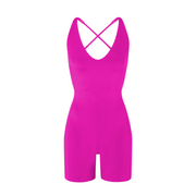 Weekender Playsuit 5" - Hot