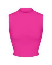 Rays Sleeveless Top - Hot