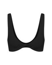 Twisted Plunge Top - Jet