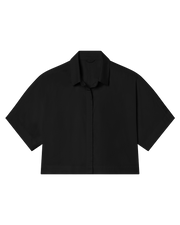 Tour Cropped Shirt - Jet