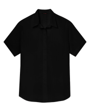 Day Trip Button Down *Sheer Stripe - Jet