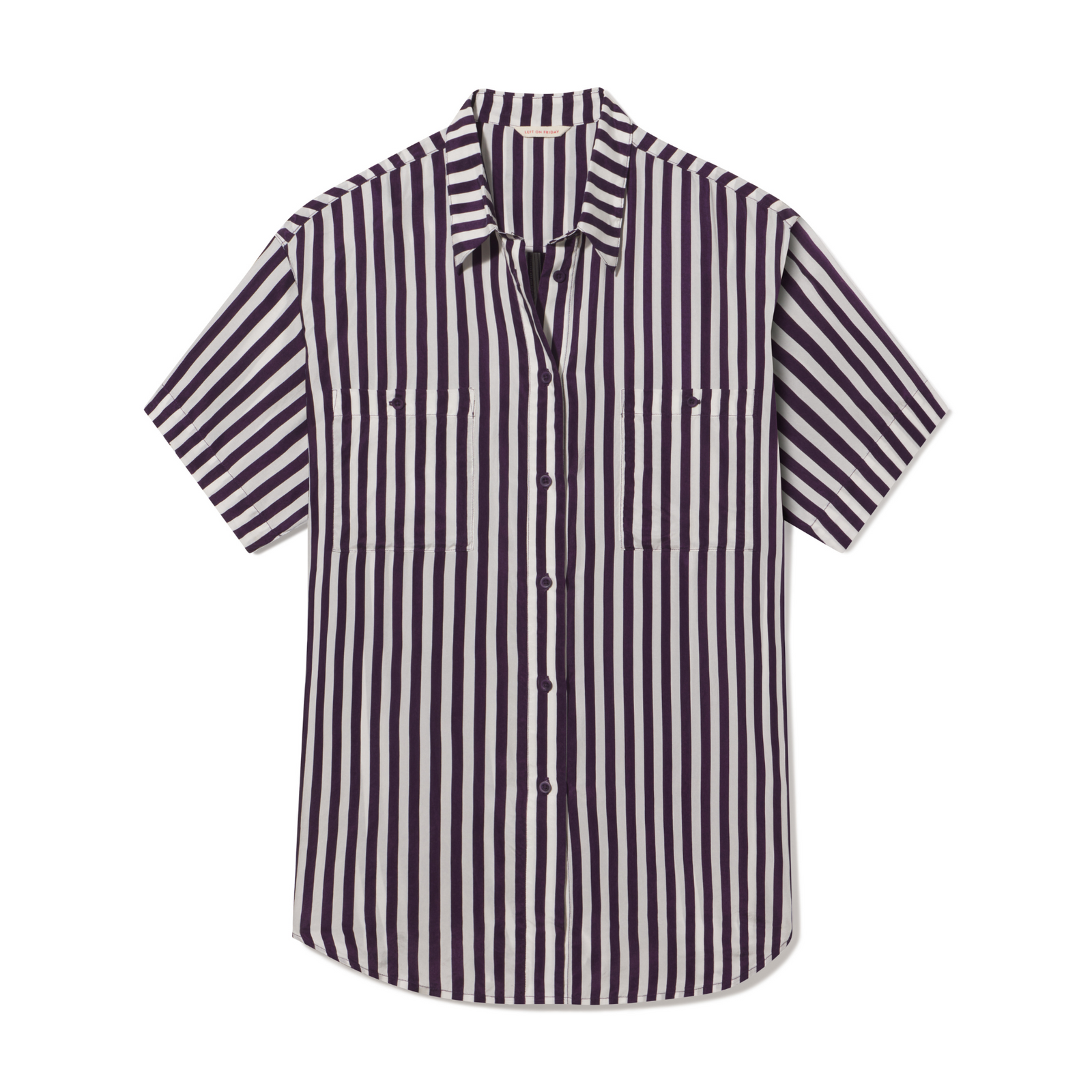 Day Trip Button Down - Legend Stripe: Legend/Coconut