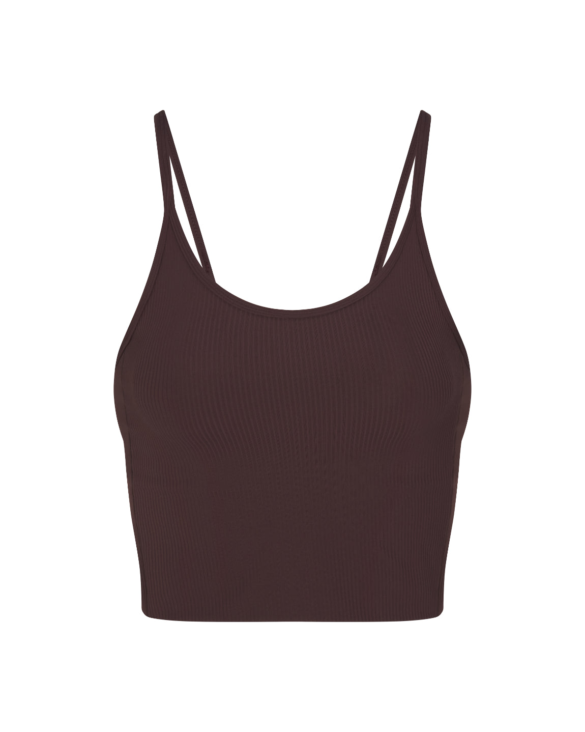 Barre Tank *Rib - Cold Brew