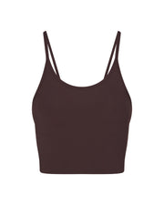 Barre Tank *Rib - Cold Brew