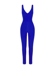 Plunge Playsuit 27" Rib - First Place