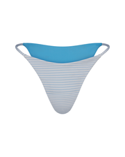 Skinny Dip Bottom - Splash Stripe Blue Skies / Coconut