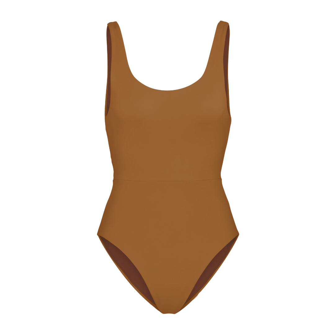 Double Scoop Suit - One-Piece Swimsuit - Regular & Long Torso