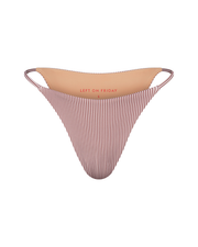 Skinny Dip Bottom in Tiki/Holiday Stripe
