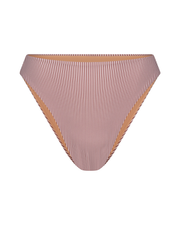 Super Hi Hi Bottom in Tiki/Holiday Stripe