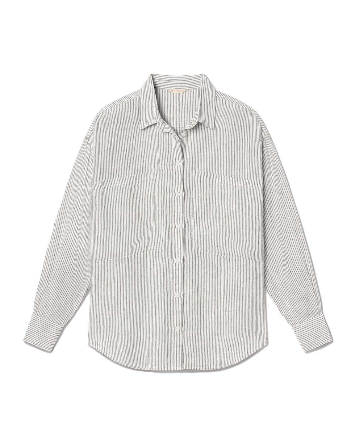 Getaway Button Down - Varsity/Coconut