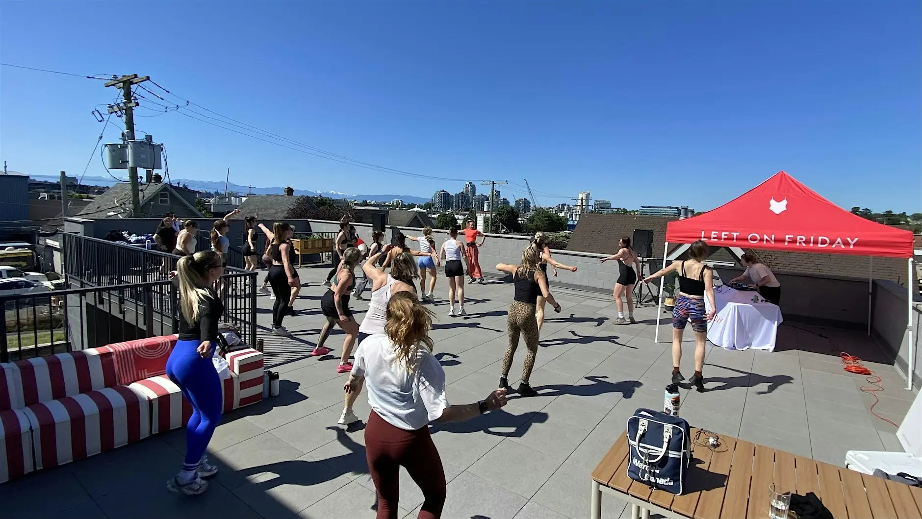 Rooftop Sweat with Jojo