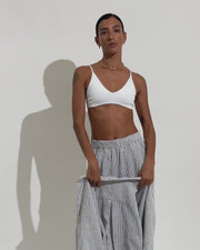 Getaway Button Down & Coastal Pant - Varsity / Coconut Stripe