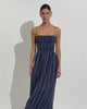 Cabana Maxi Dress - Varsity / Coconut