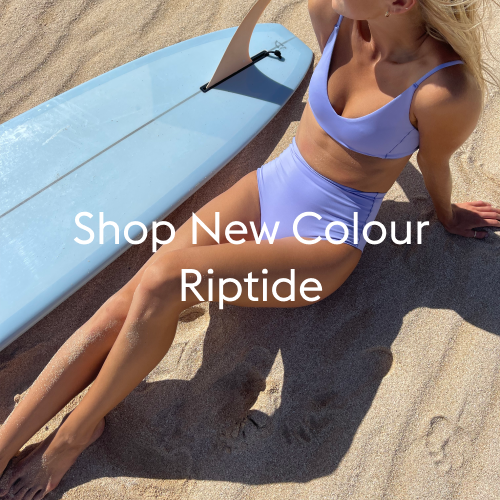 Shop New Colour Riptide: Sunday Top + Hi Tide Bottom - Riptide