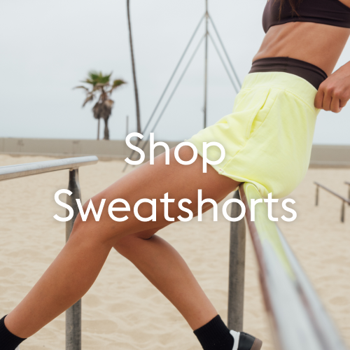 Shop Sweatshorts - Limoncello