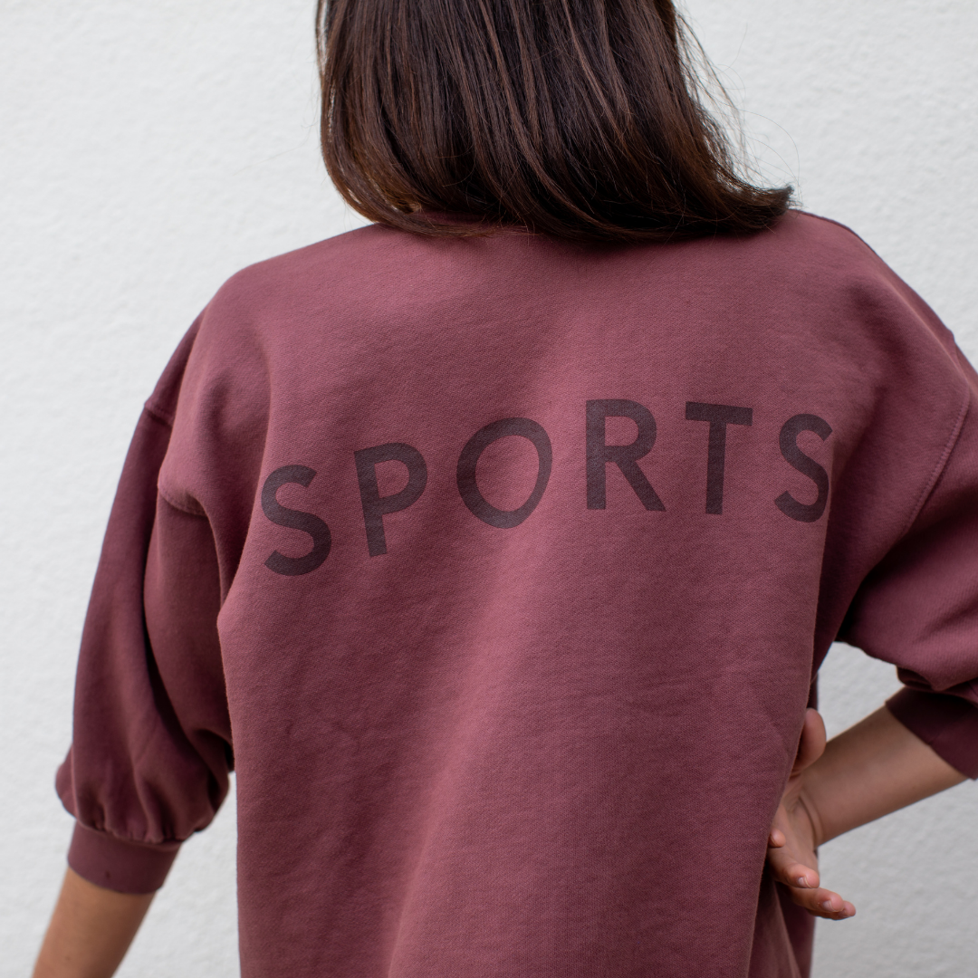 Sports & Rec Sweatshirt *Games - Desert Plum / Sports (Jam)