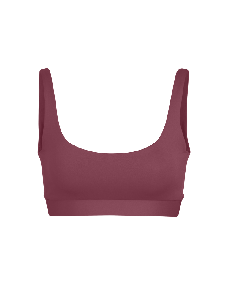 Double Scoop Top - Desert Plum