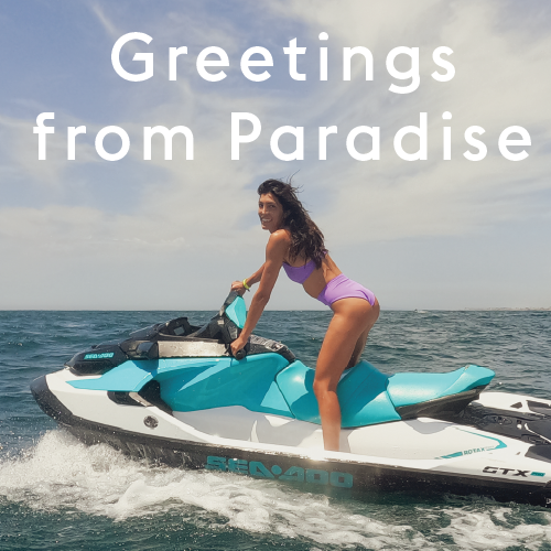 Greetings from Paradise: Sunday Top + Hi Hi Bottom - Paradise